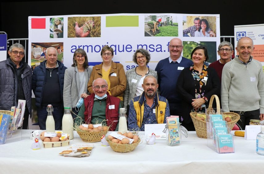 Elus MSA forum nutrition agriculture Bretagne Armorique